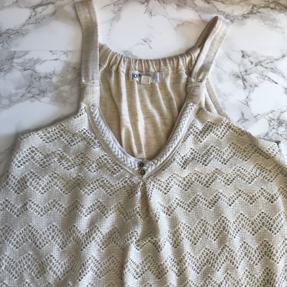 🎀 3/23 Crochet Tank Top - Picture 1 of 5